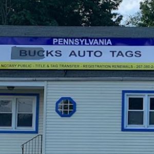 Bucks Auto Tags, Vehicle Registration, & Insurance