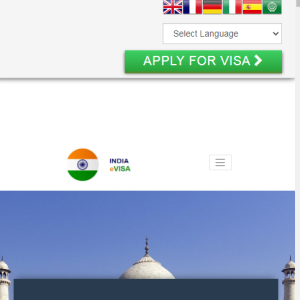 INDIAN Official Government Immigration Visa Application FOR FRENCH CITIZENS ONLI