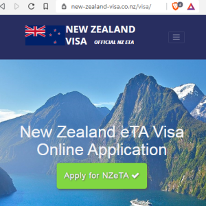 NEW ZEALAND Official New Zealand Visa - New Zealand Electronic Travel Authority 