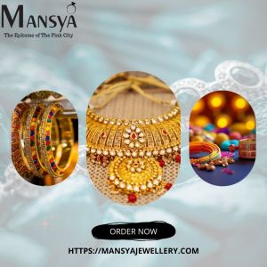 Stunning American Diamond Necklace Sets on Mansya Jewellery