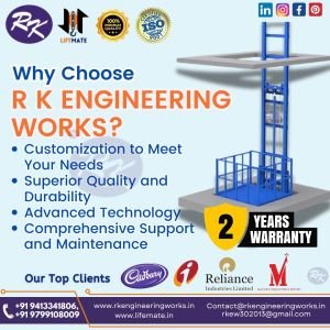 R K Engineering Works Lift Manufacturer